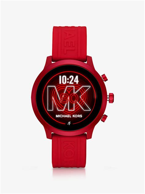 michael kors access mk go gen 4s|Michael Kors Access Gen 4 MKGO Red.